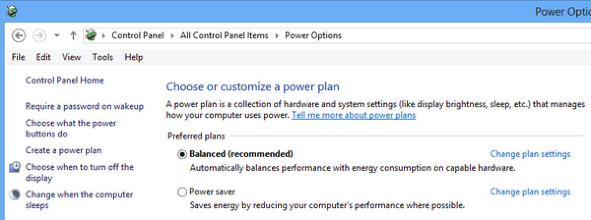 5 consigli per risparmiare batteria del PC con Windows 8 - 