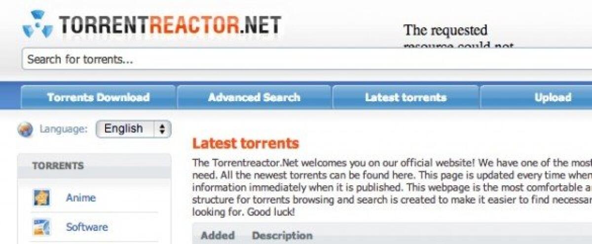 La Guardia di Finanza oscura i siti Torrentreactor.net e Torrents.net - 