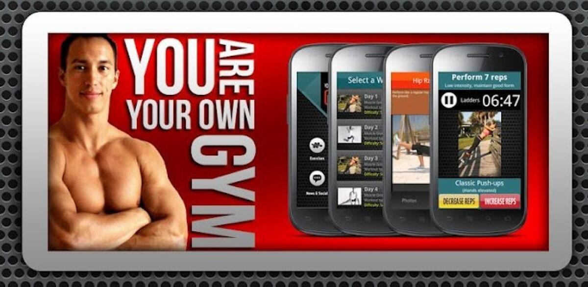 You Are Your Own Gym, un ottimo programma di fitness per Android - 