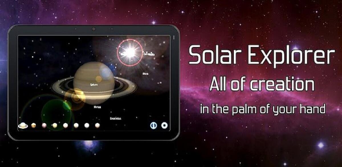 Solar System Explorer, esplora il sistema solare su Android - 