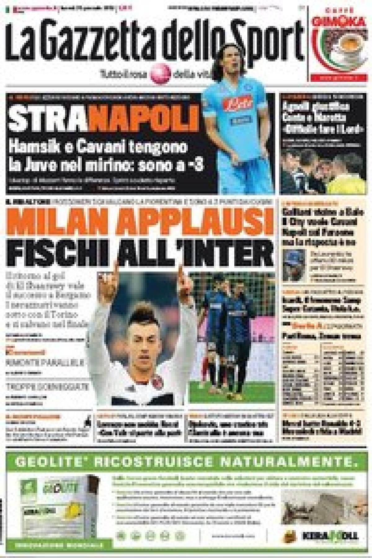 La Gazzetta Dello Sport 28 Gennaio 2013 - 27/01/2013 PDF - 