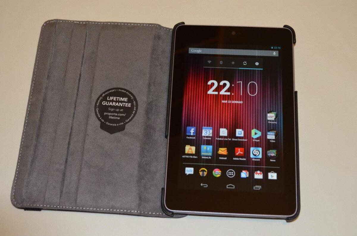 Cover e custodie Nexus 7: recensione custodia per Google Nexus 7 Orientabile - Swivel 360 by Proporta - 