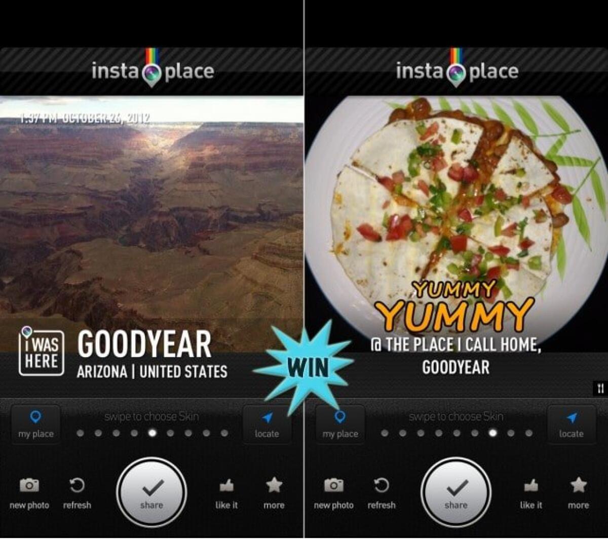 InstaPlace e InstaWeather arrivano su Android: condividi le tue foto con il meteo e il nome della città! - 