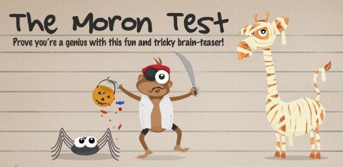 [Giochi Android] The Moron Test v 4.2, testa la tua intelligenza - 
