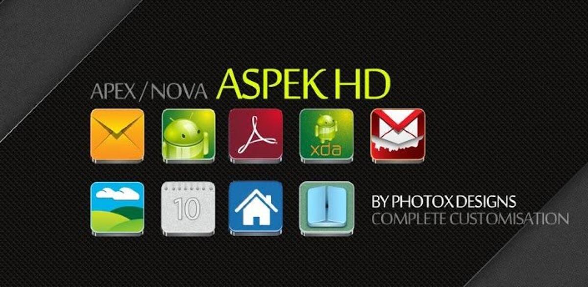 Aspek HD Apex / Nova Theme - Migliori Temi Android - 