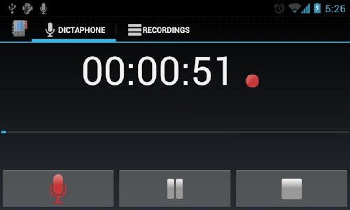 Registratore Vocale per Android: Dittafono - 