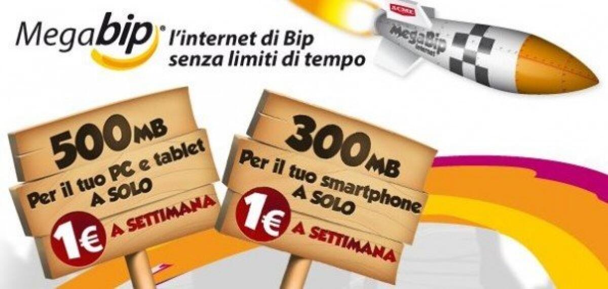 Offerte Telefonia: BipMobile dimezza il canone per il traffico dati per Megabip - 