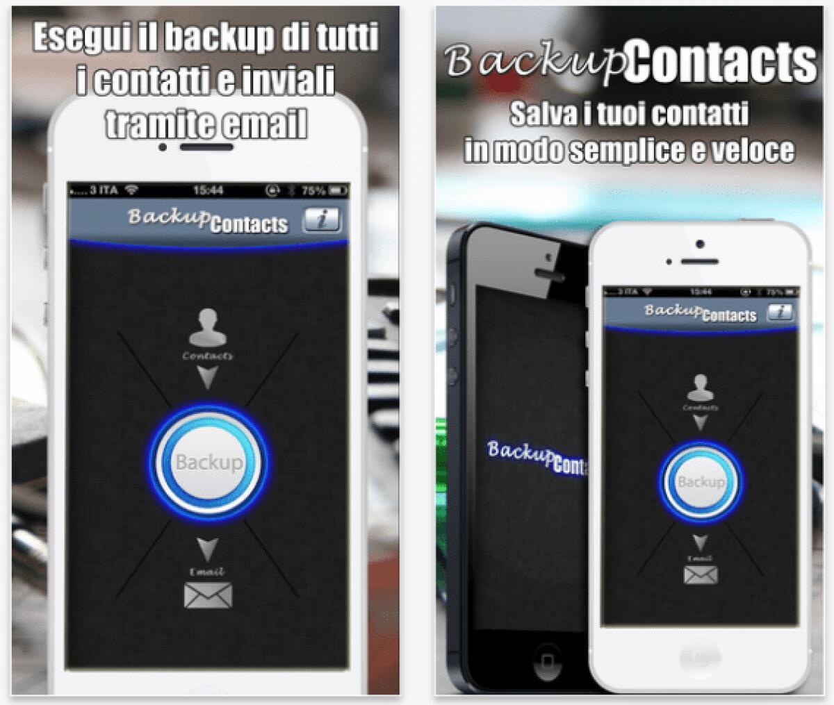 Come fare backup contatti e rubrica iPhone - 