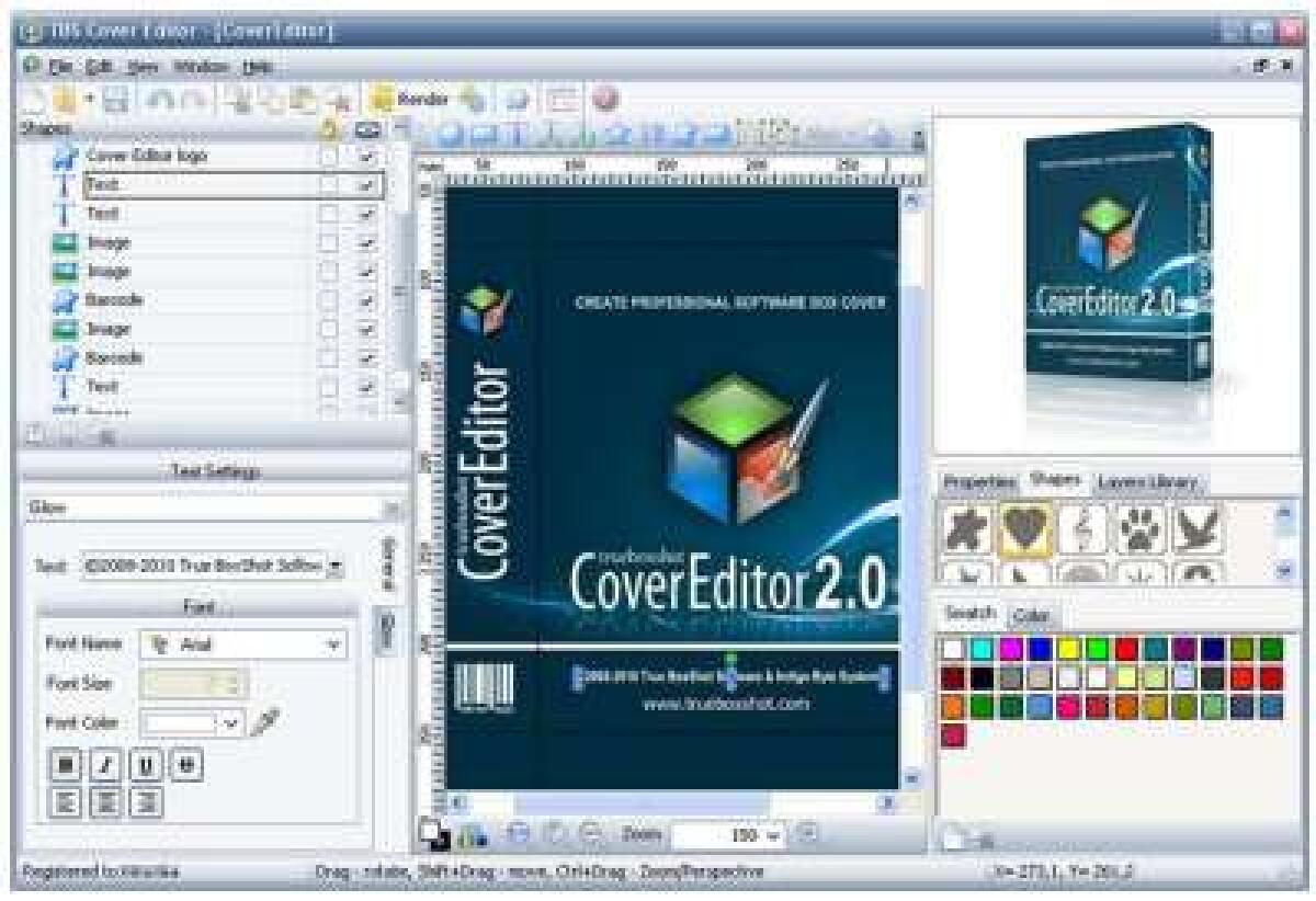 Creare copertine per CD e DVD con TBS Cover Editor - 