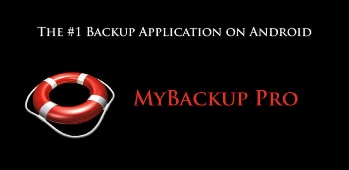My Backup Pro, per fare un backup completo dello smartphone Android - 