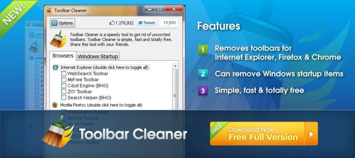 Come bloccare e rimuovere toolbar moleste - 