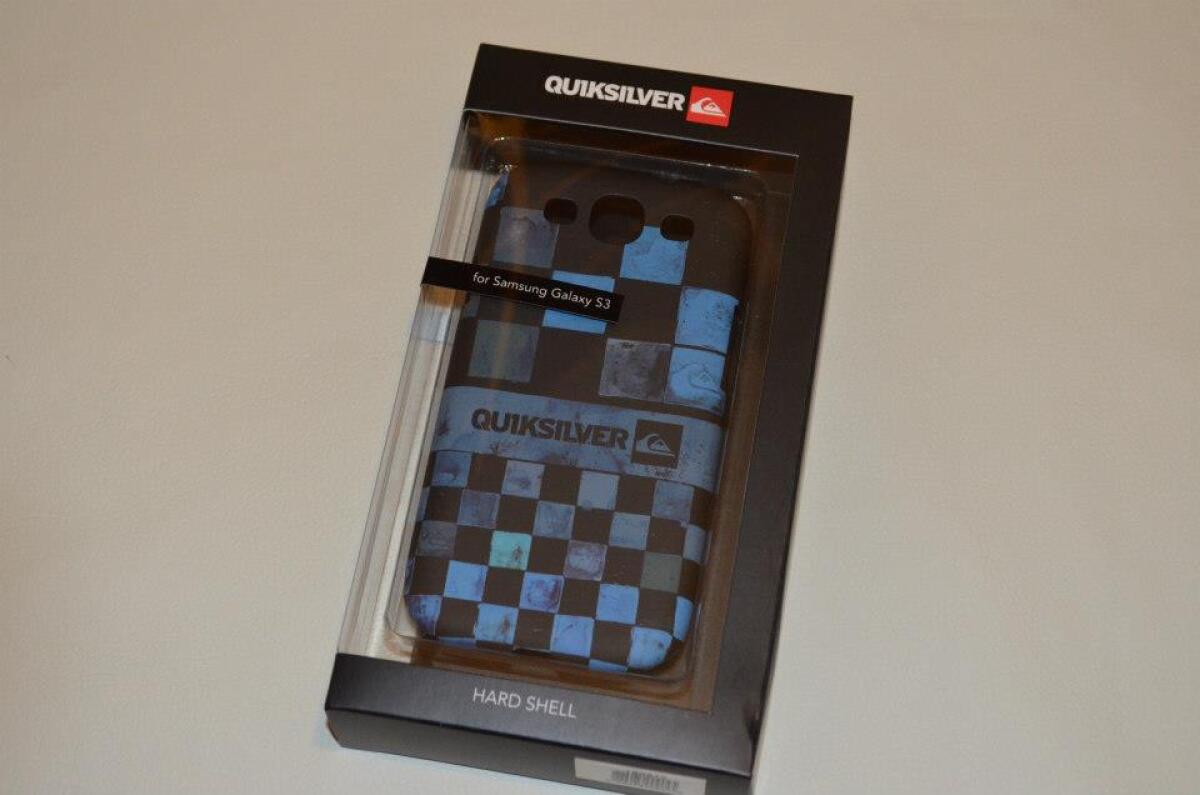 Custodie e cover Samsung Galaxy S 3: recensione cover per Samsung Galaxy S3 - Quiksilver Scacchi blu by Proporta - 