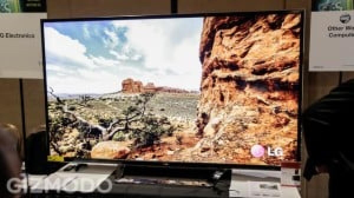 LG porta il suo incredibile TV 4K e 3D da 82 pollici al CES 2013 - 