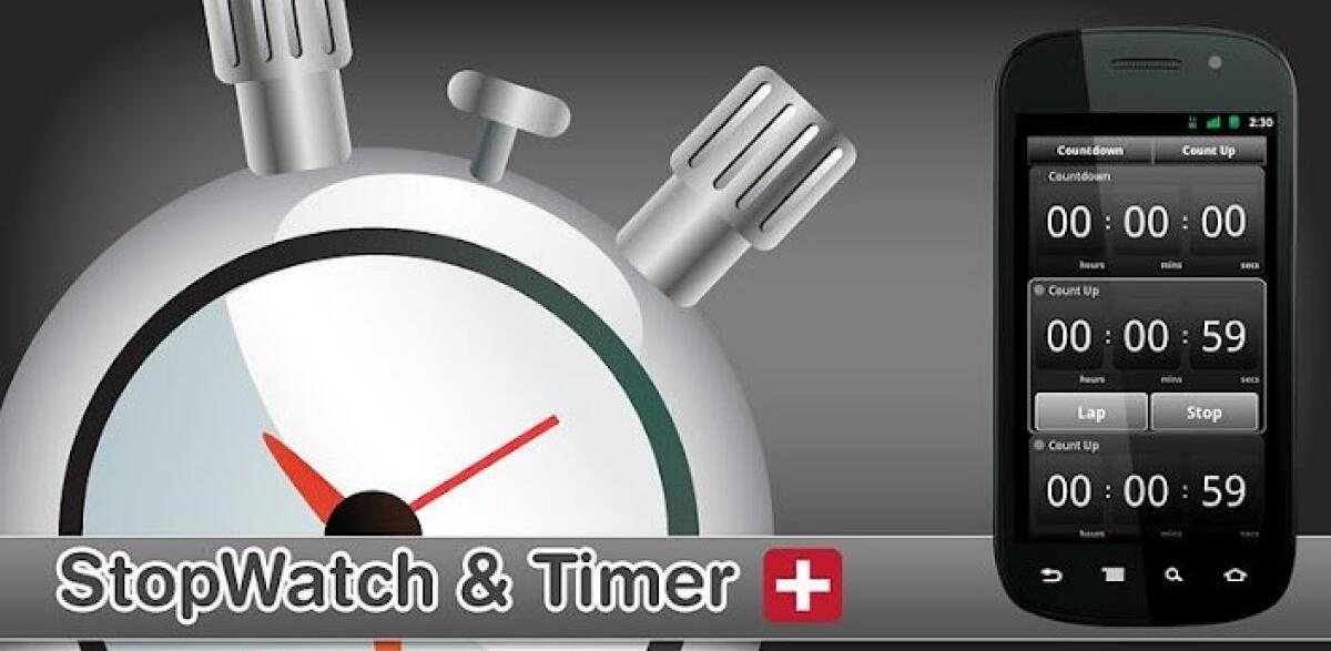 [Programmi Android] StopWatch & Timer+ v 1.19 APK, ottimo cronometro per Android - 