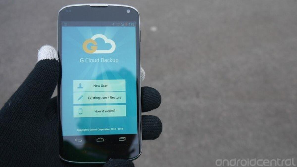 G Cloud Backup, una soluzione completa per il backup su Android - 