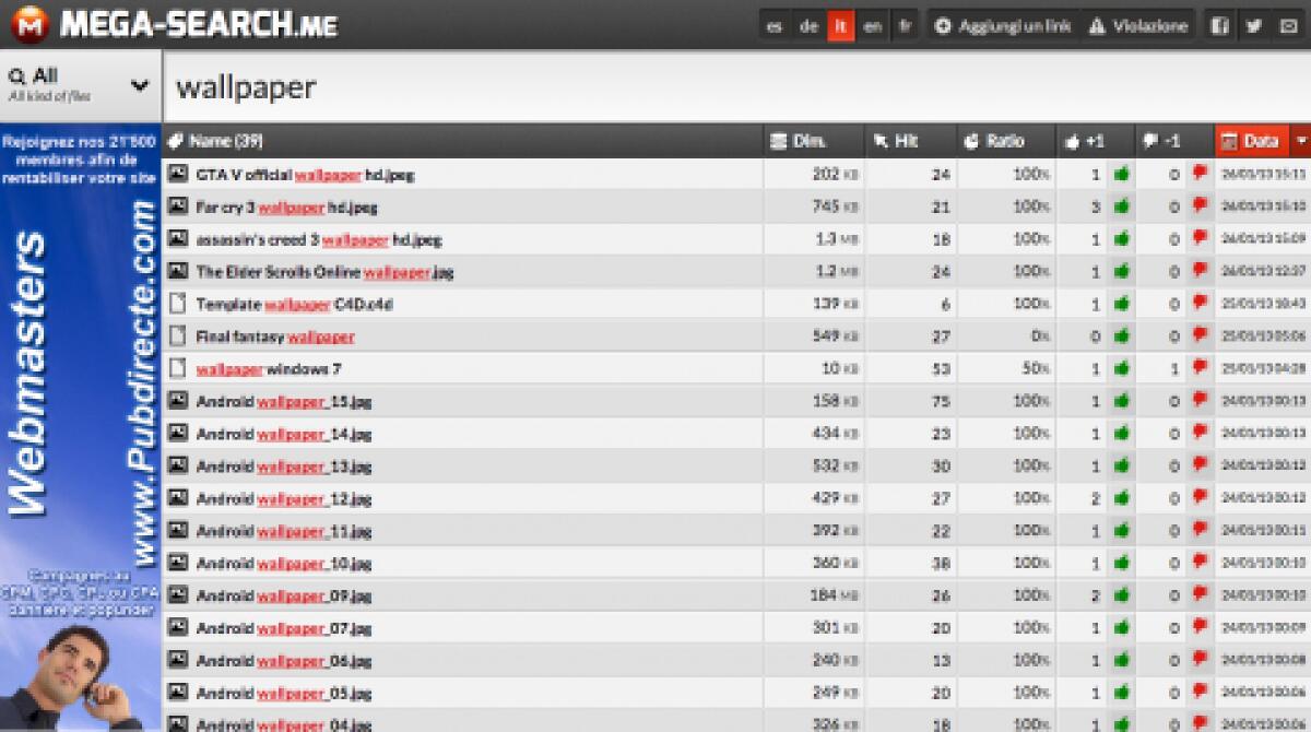 Cercare e scaricare file da MEGA con Mega-search, il motore di ricerca per Mega - 