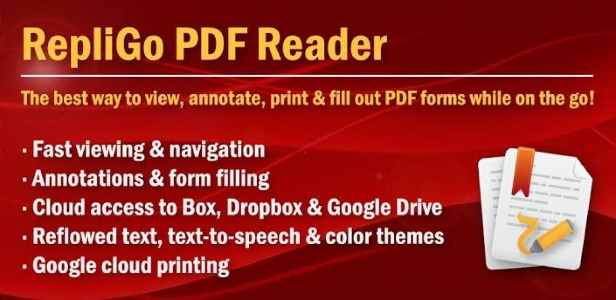 [Programmi Android] RepliGo PDF Reader v 4.2.0 APK, leggere PDF su Android - 