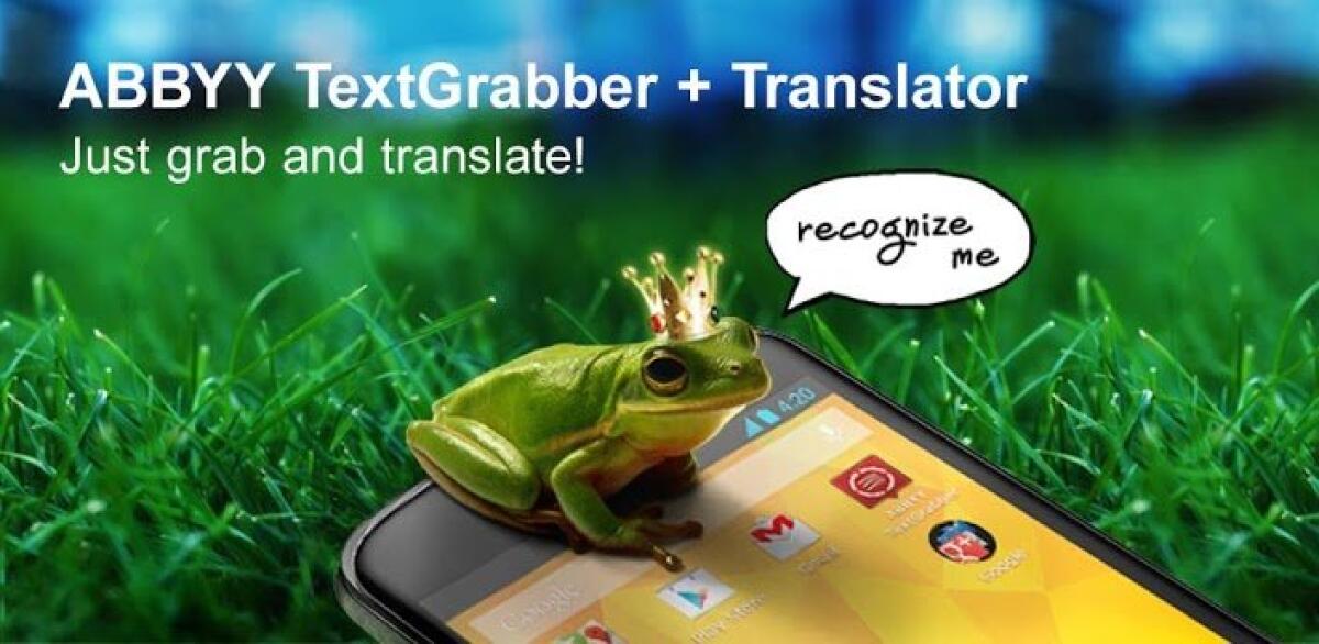 ABBYY TextGrabber + Translator, programma OCR per Android con funzionalità di traduzione integrata - 