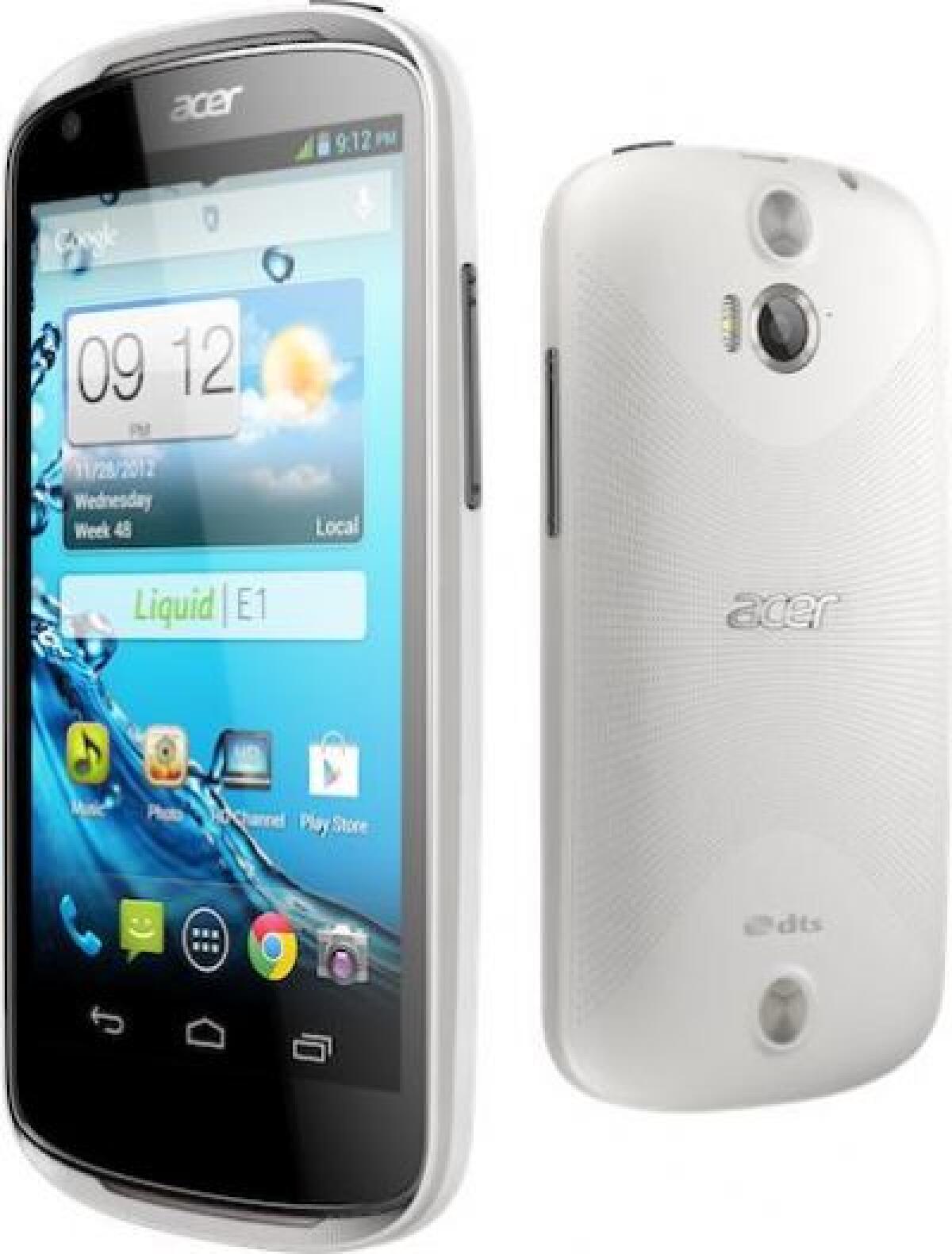 Acer Liquid E1: foto, caratteristiche, scheda tecnica - 