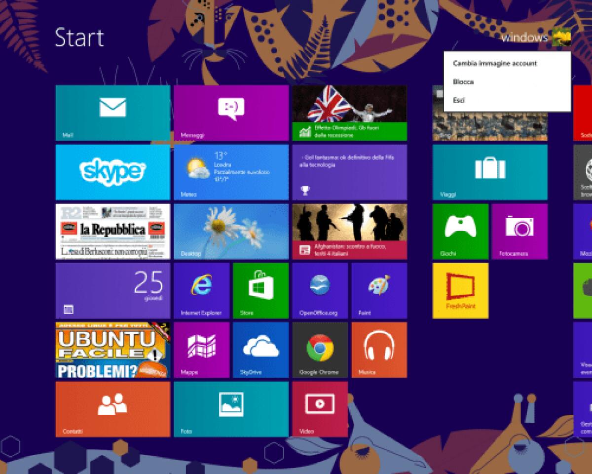 Trasformare Windows 8 in Italiano: Language Pack Ita con Istruzioni Passo Passo - 