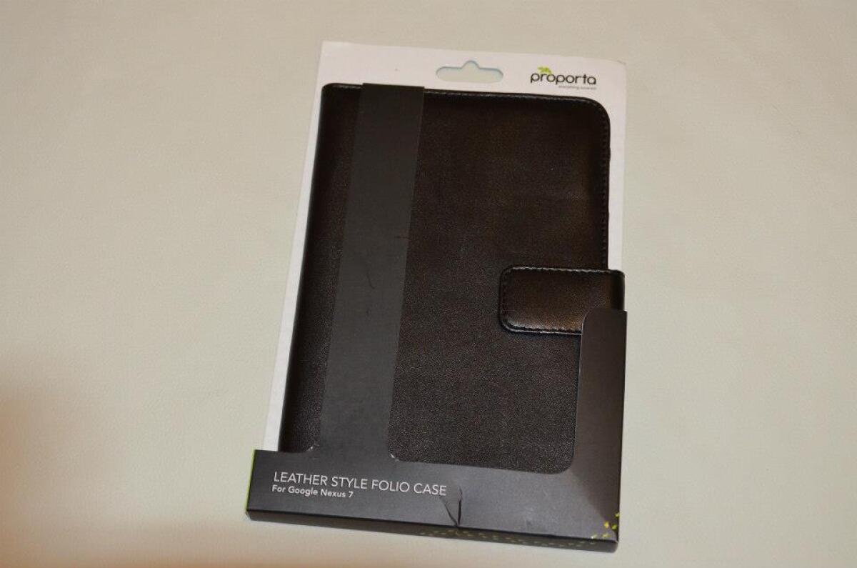 Cover e custodie per Nexus 7: Recensione Custodia in ecopelle per Google Nexus 7 by Proporta - 