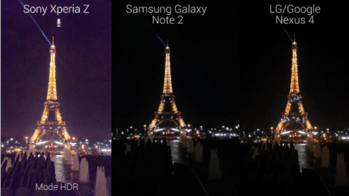Ripresa video in notturna: Xperia Z vs Note II vs Nexus 4 - 