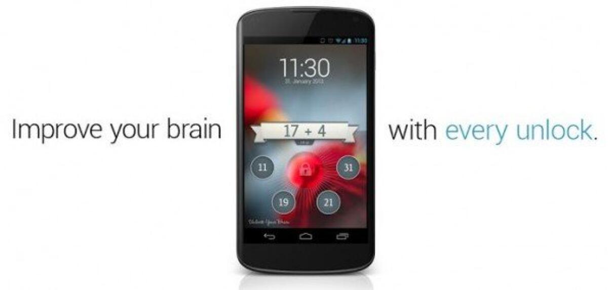 Unlock Your Brain, sblocca lo smartphone e allena la mente - 