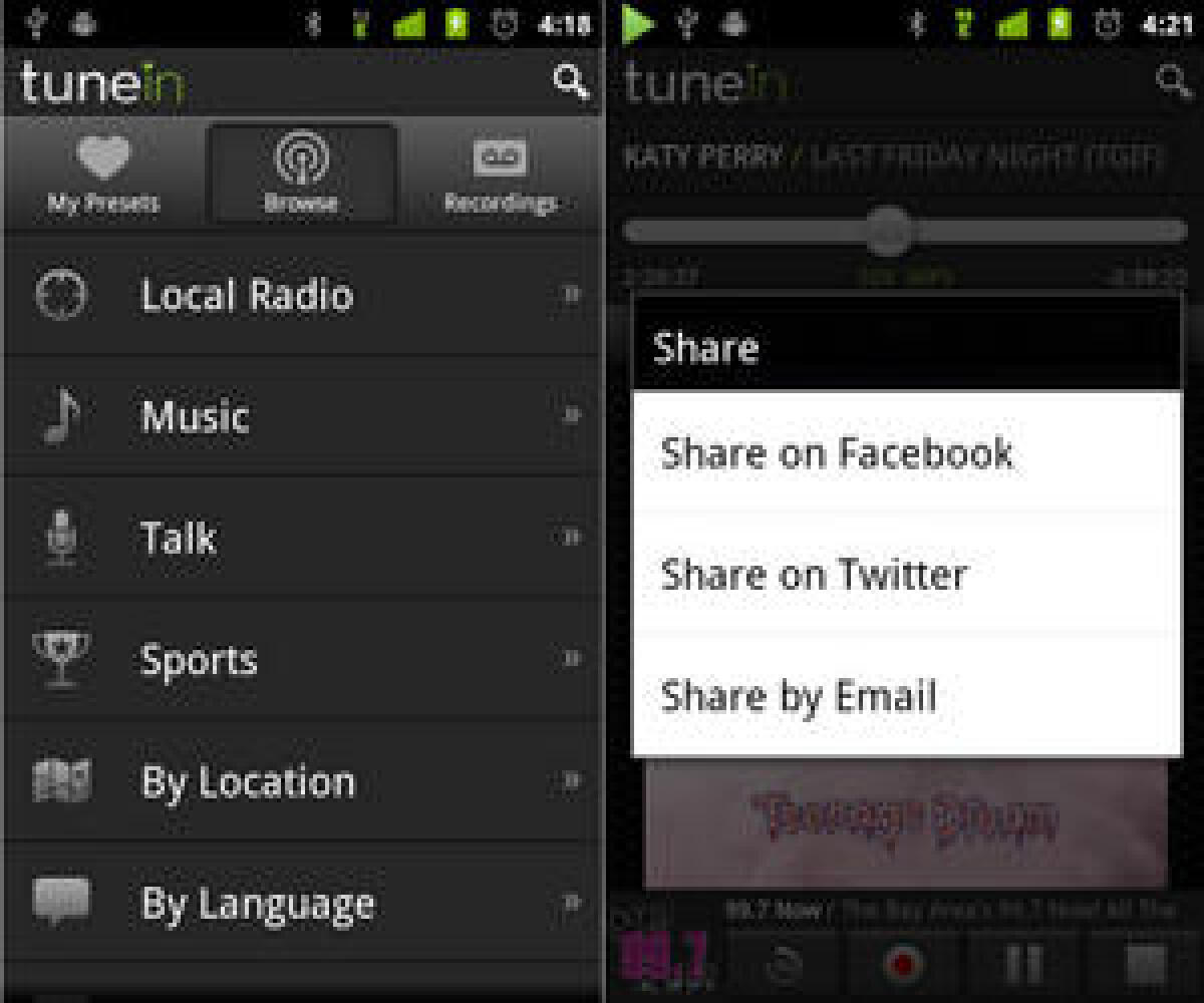 [ANDROID] TuneIn Radio Pro APK 7.0, le radio di tutto il mondo sul tuo smartphone - 
