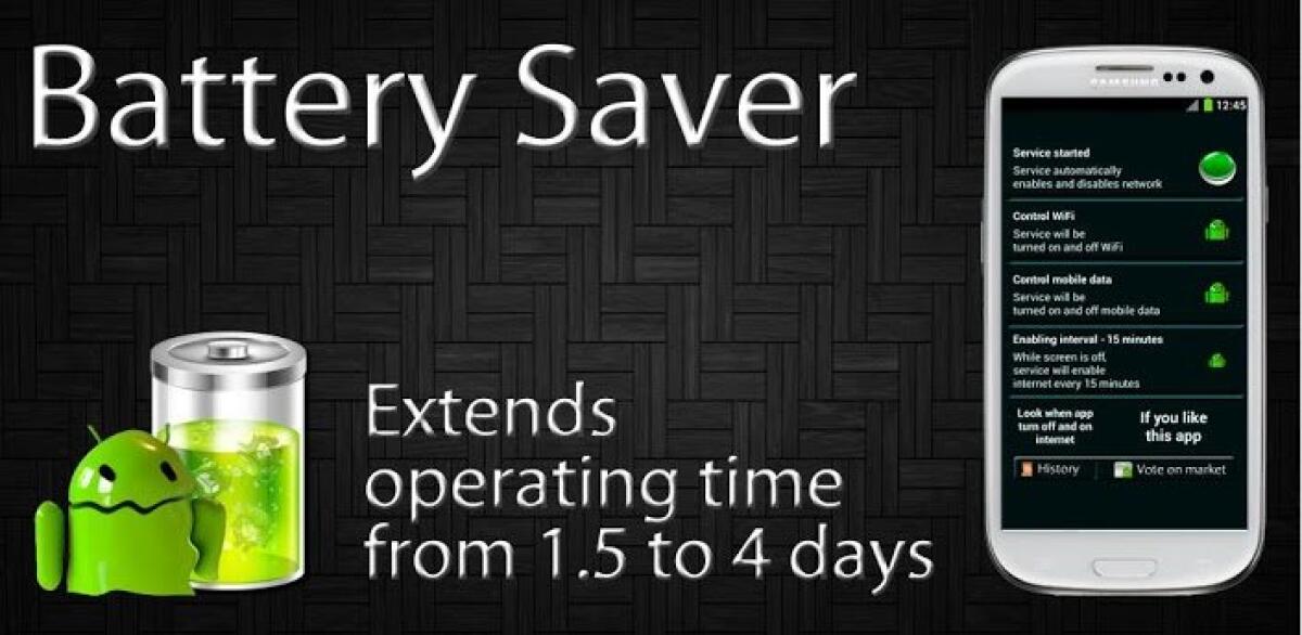 Battery Saver (1.5 to 4 days) v1.0 APK, per prolungare la batteria del tuo Android - 