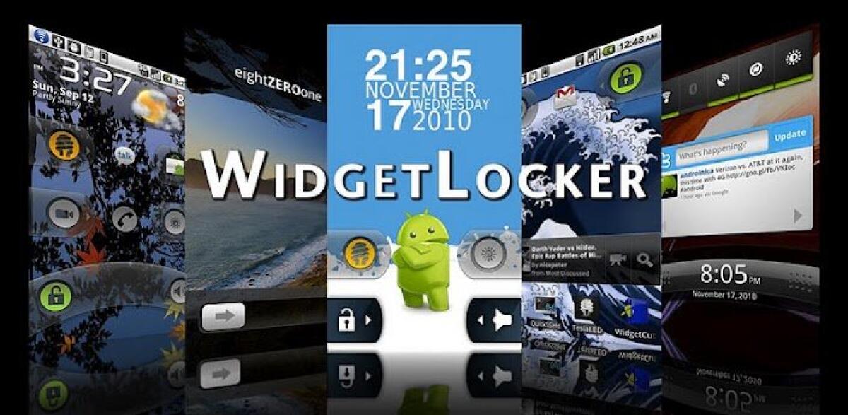 WidgetLocker LockScreen: Personalizzare la LockScreen di Android - 
