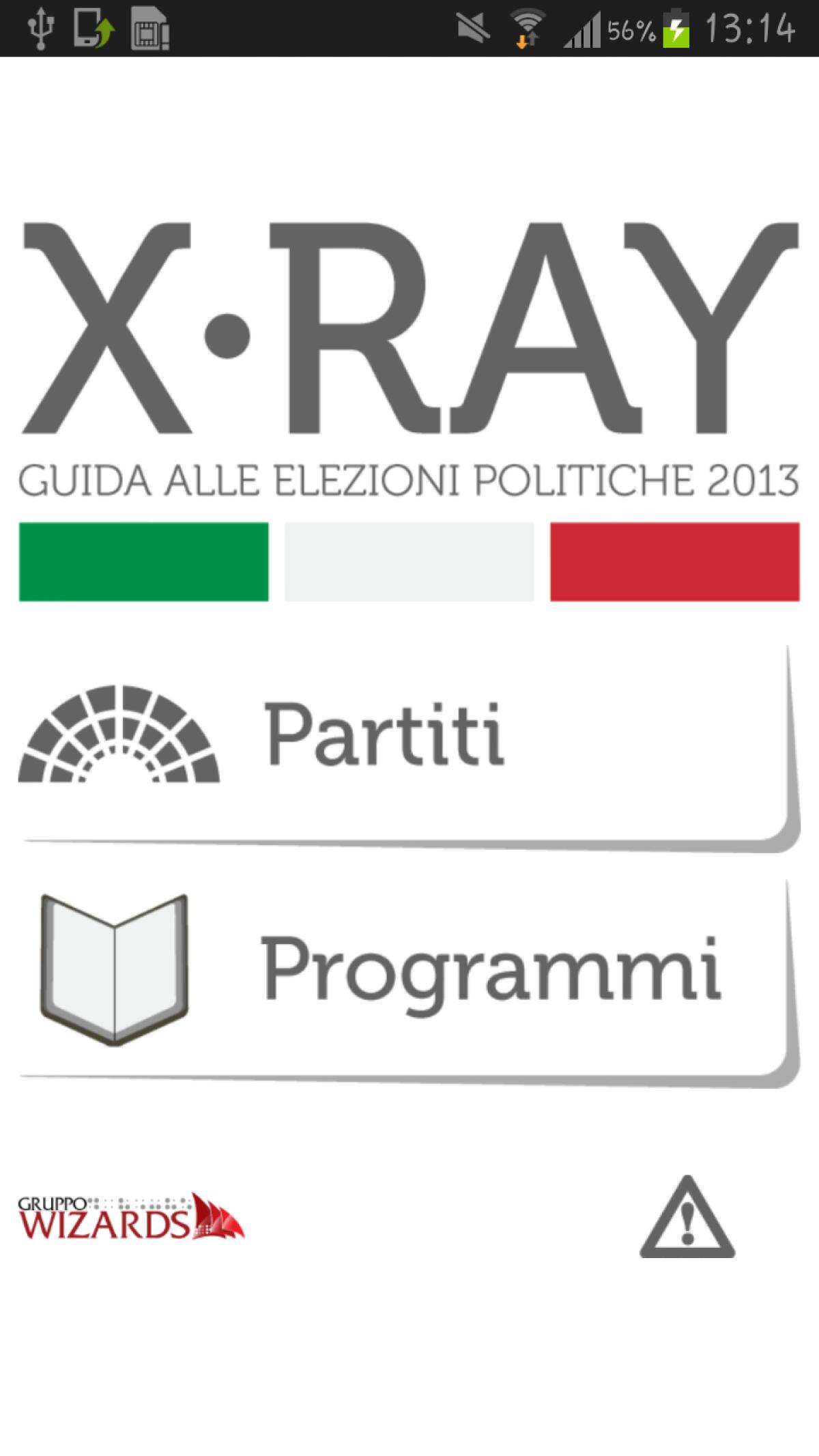 XRAY Elezioni: App Gratuita per Arrivare Informati alle Elezioni 2013 - 