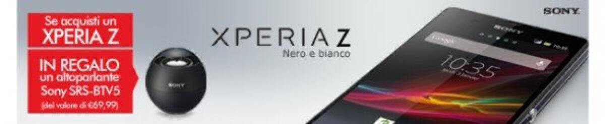 Sony Xperia Z: Expansys Italia regala altoparlante Sony SRS-BTV5 - 