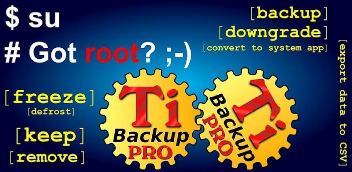 Titanium Backup Pro 6.0.2.1 APK, il backup avanzato e completo su Android - 