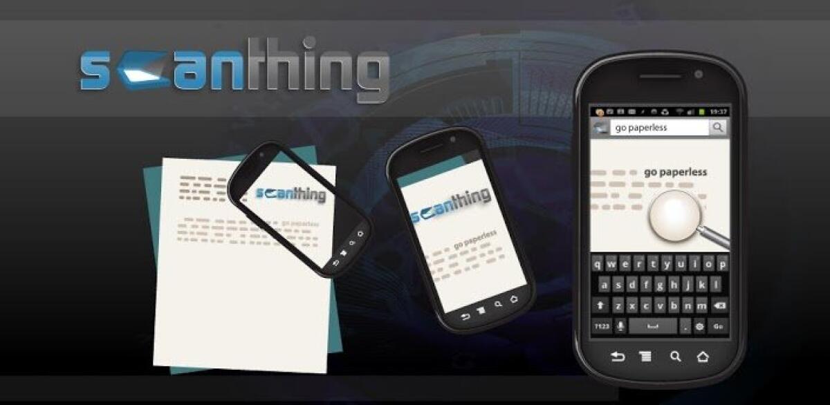 Scanthing OCR v1.34 APK, lo smartphone Android diventa uno scanner OCR - 
