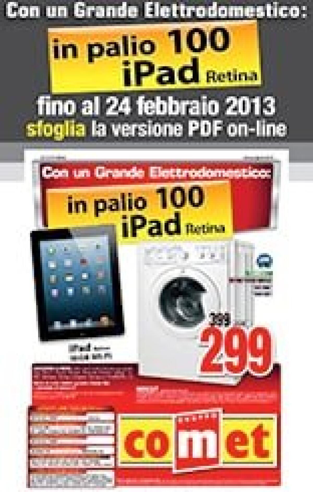 Comet: ecco il volantino con gli sconti di Febbraio 2013 - 