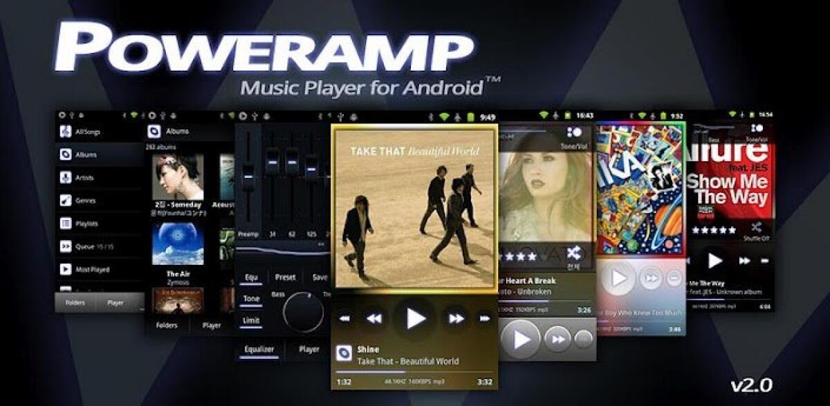 Poweramp Music Player FULL v2.0.8-build-524 APK Android - 