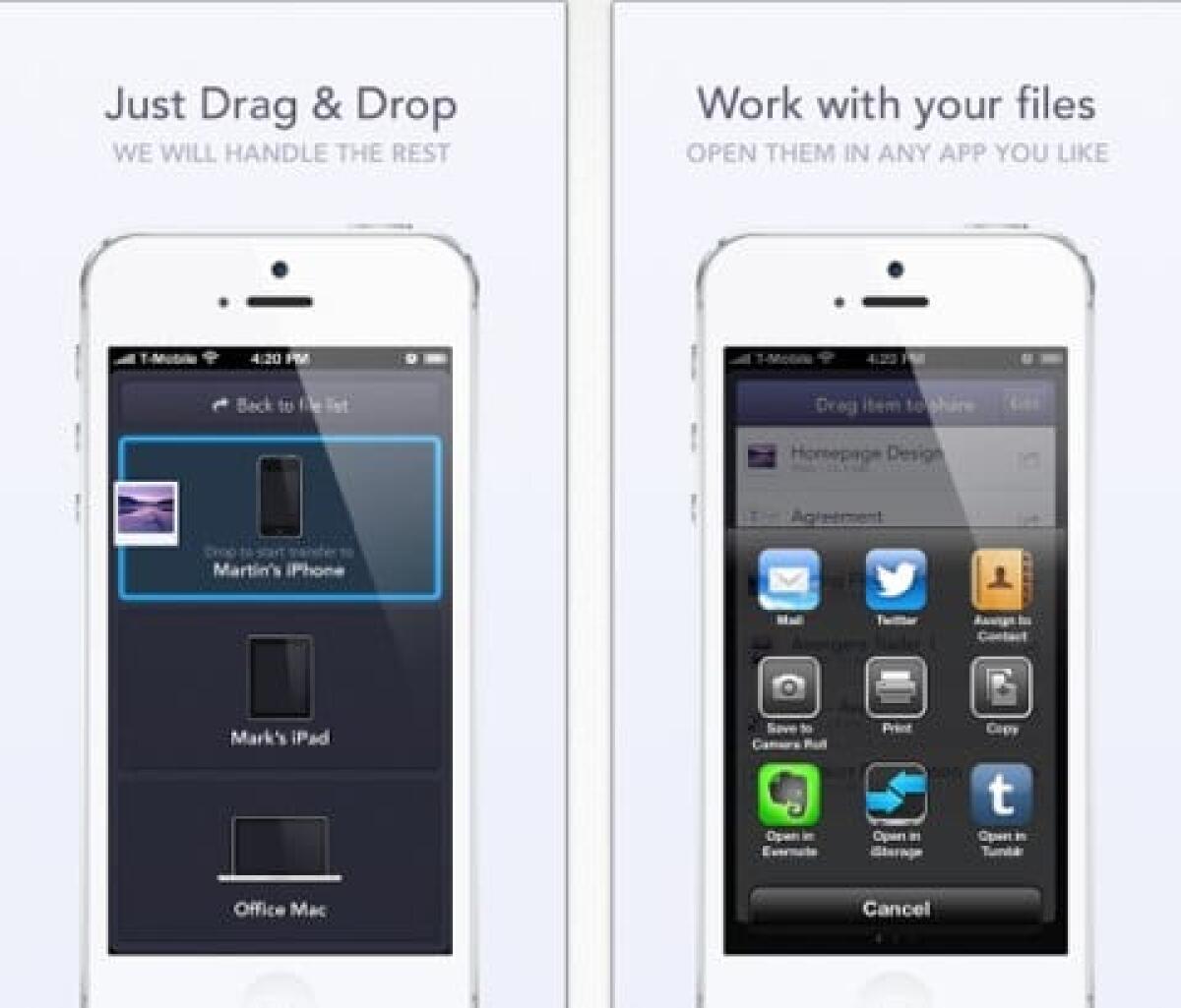 Instashare, alternativa a AirDrop per scambiare file tra iPhone e Mac con WiFi o Bluetooth - 