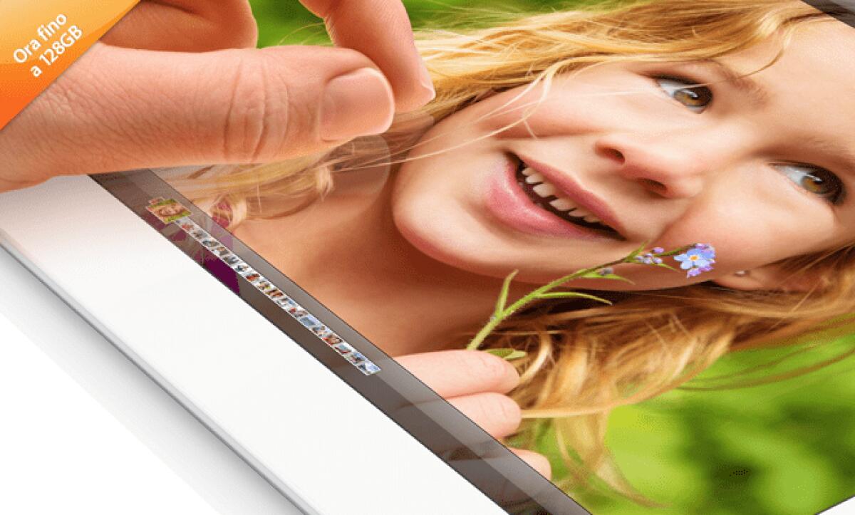 L'iPad da 128GB è ora acquistabile presso l'Apple Store on-line! - 
