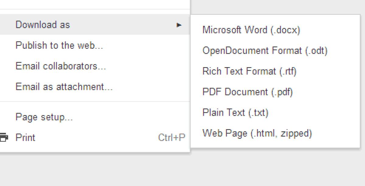 Come salvare le Email di Gmail in Formato PDF o Word - 