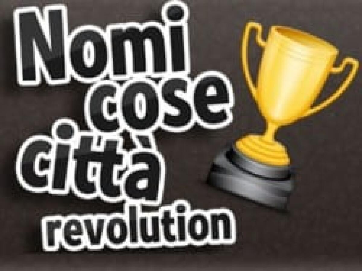 Nomi Cose Città Revolution: gioca gratis e vinci premi veri! - 