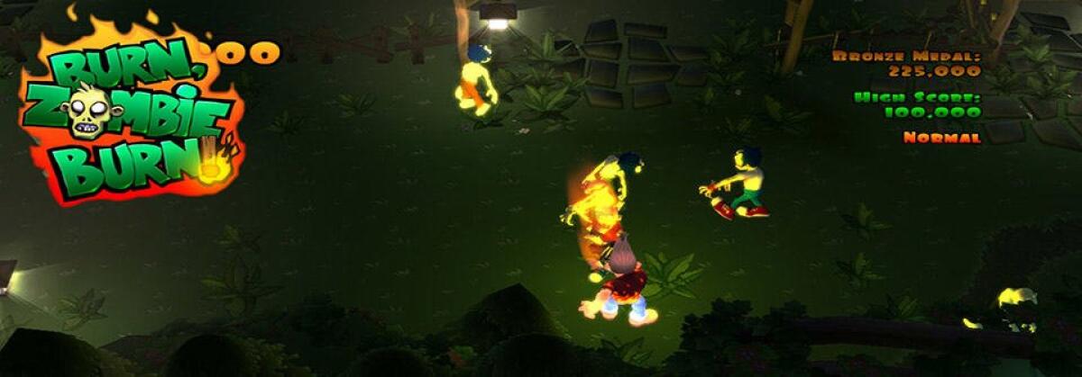 Nvidia mostra il gioco Burn Zombie Burn! su Project Shield - 