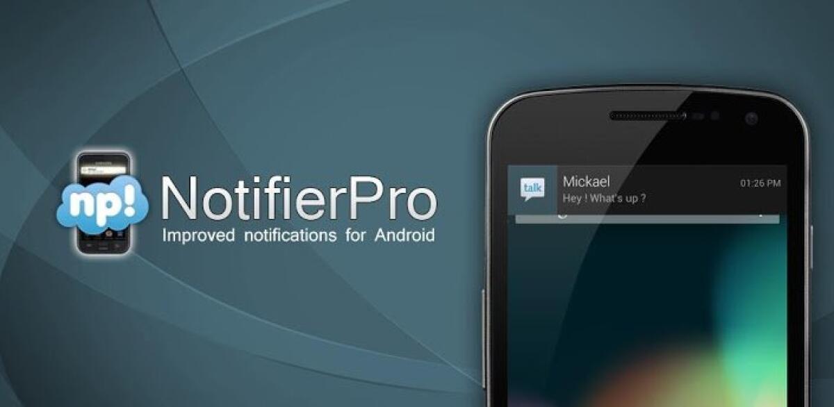 NotifierPro Plus APK, gestire e migliorare le notifiche su Android - 