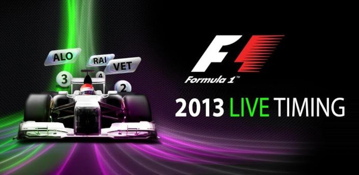 F1 2013 Timing App - Premium v5.013 APK, per seguire la Formula Uno su Android - 