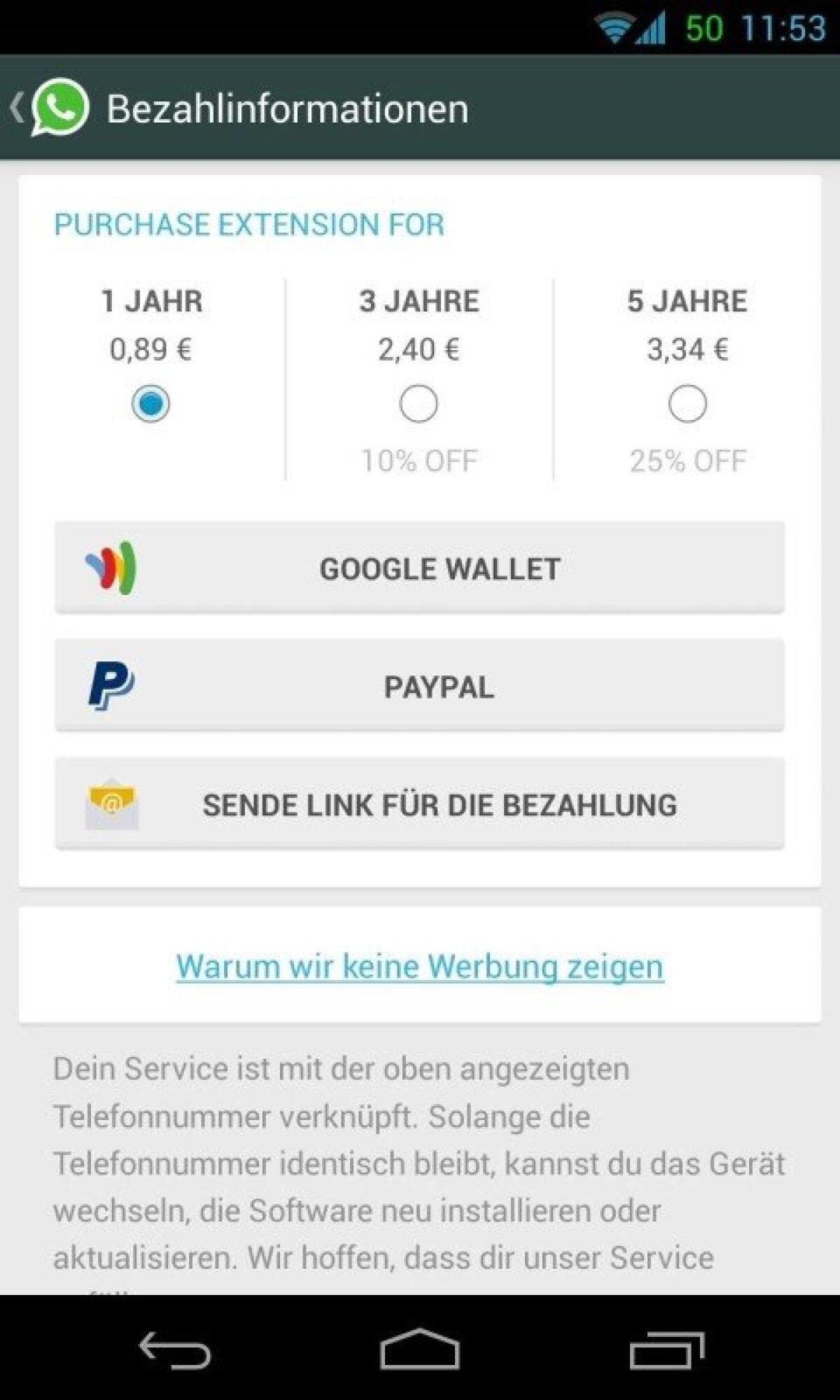 Nuovi Abbonamenti 3 e 5 Anni per WhatsApp disponibili a Breve - 