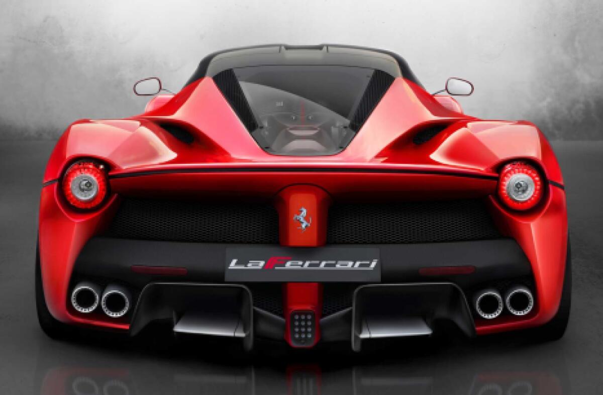 La Ferrari sarà la prima auto con l'iPad Mini integrato - 