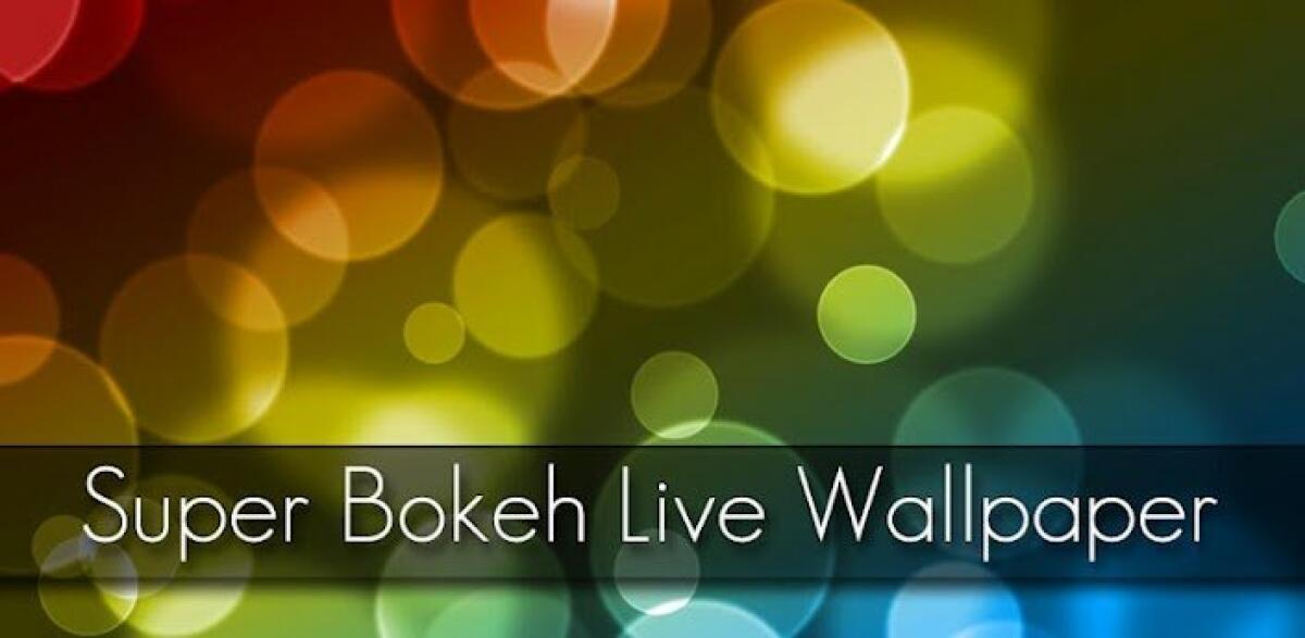 Super Bokeh Live Wallpaper Pro APK, un simpatico sfondo animato per Android - 