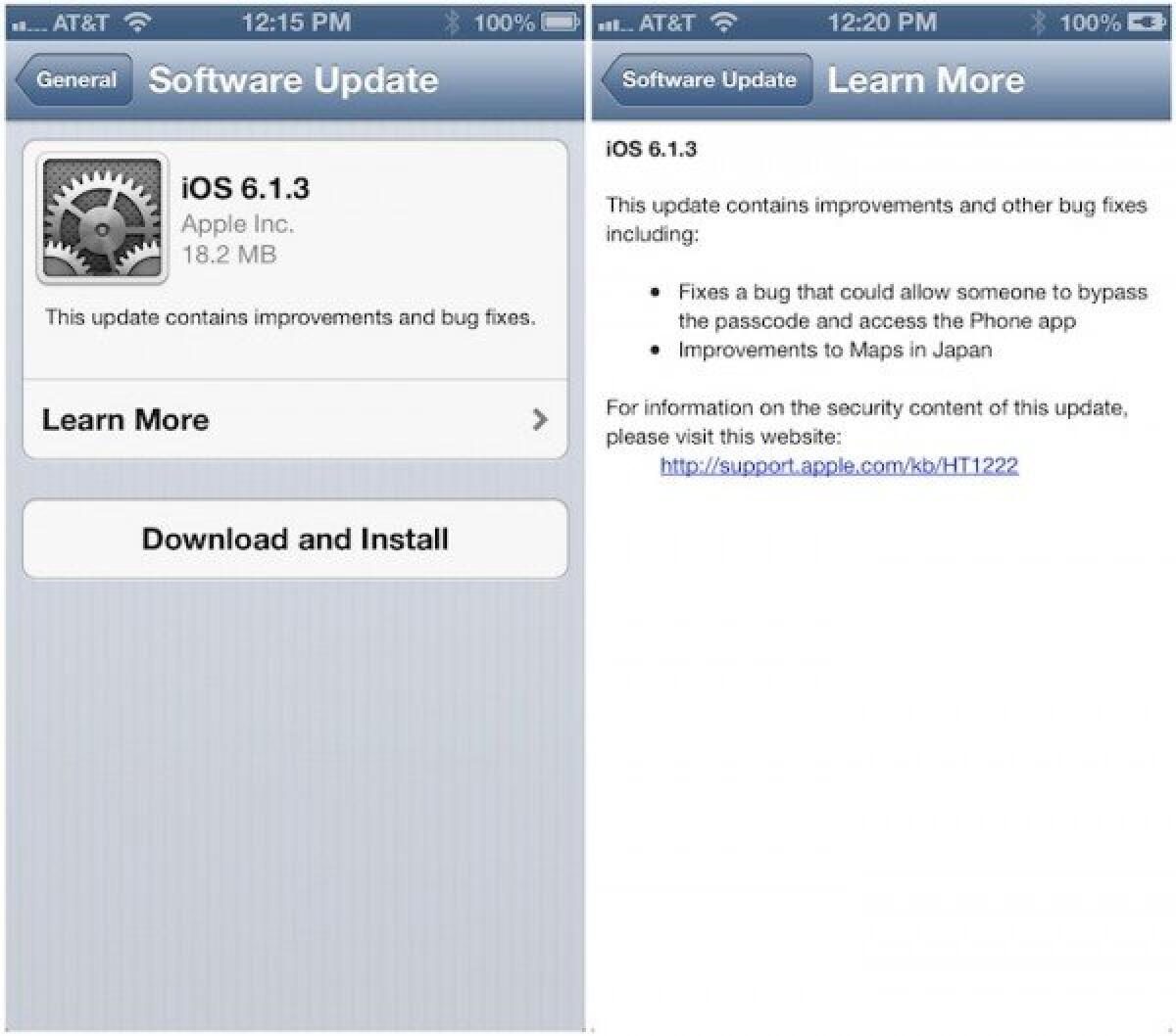 Apple rilascia iOS 6.1.3 per iPhone, iPad e iPod correggendo il bug della Lockscreen [Link Download] - 