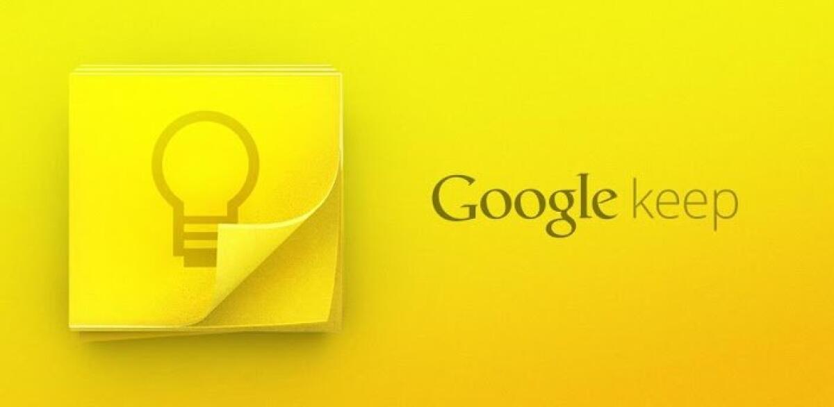 Disponibile Google Keep: Prendi Note e Appunti con Note Vocali e Foto e poi condividile anche su Google Drive - 