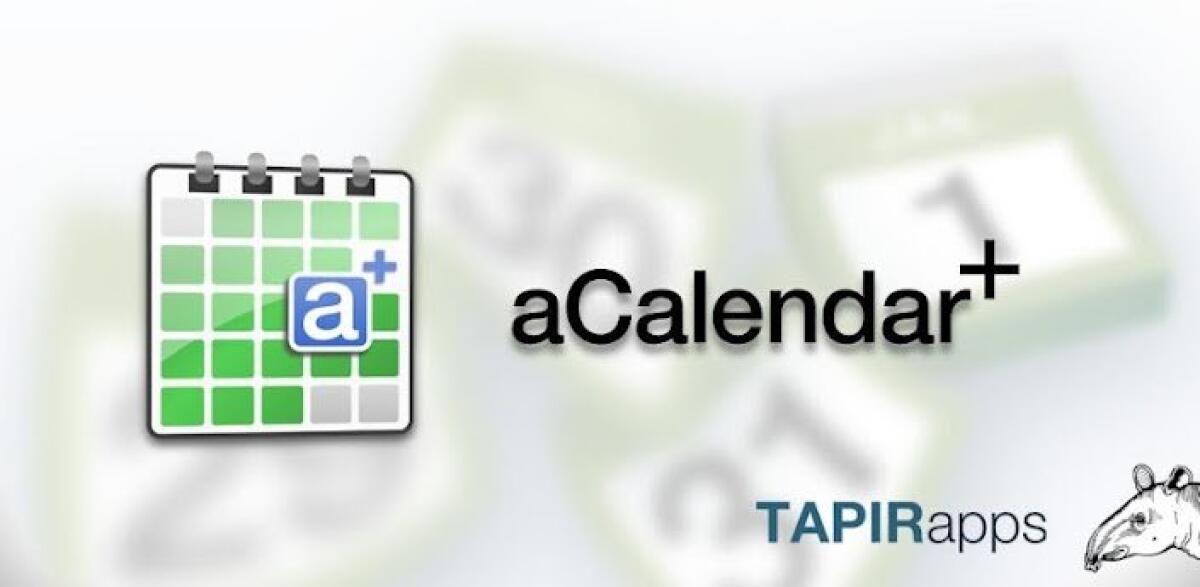 aCalendar+ Android Calendar v0.14.8.1 APK, un calendario potenziato per Android - 