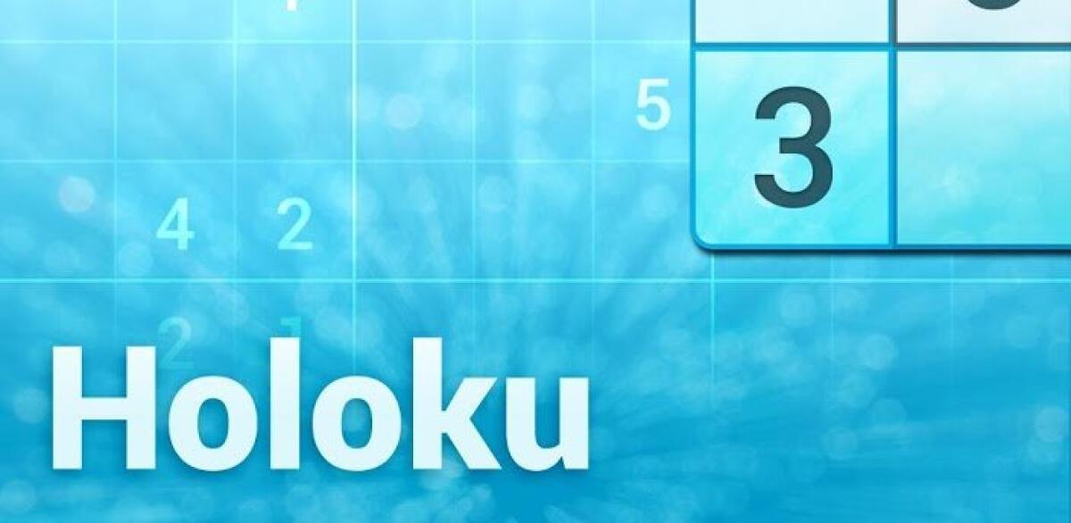 Download Holoku (Holo Sudoku) v2.1.4, un bel gioco del Sudoku per Android - 